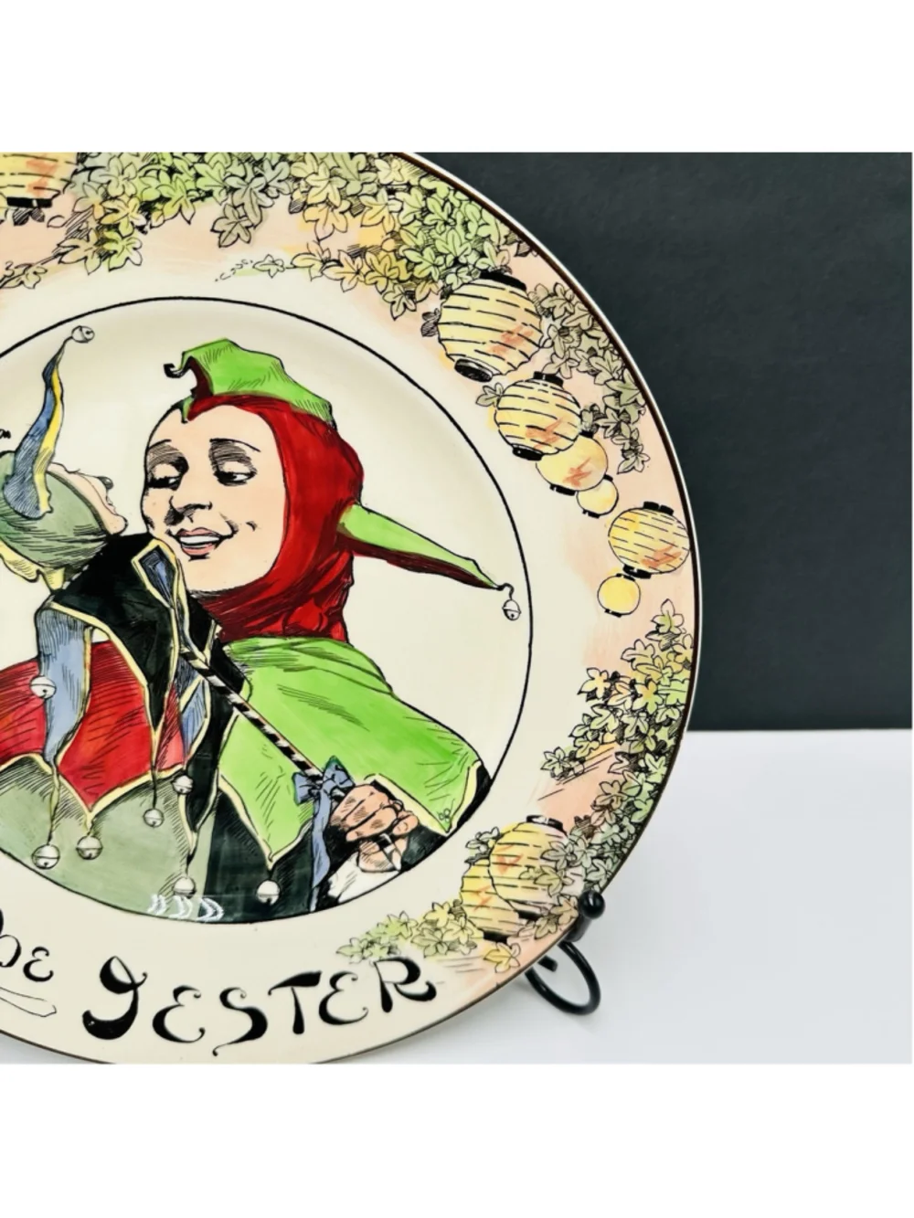 Vintage Royal Doulton The Jester 10.5" Collector's Plate England - Picture 5 of 12